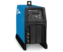 Soldadora Syncrowave 300 - 907782 de Miller, diseñada para aumentar la productividad en soldadura TIG, con características energéticamente eficientes que reducen los costos operativos.