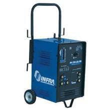 Soldadora TH 320 CA/CD, máquina de soldadura con electrodo revestido para CA y CD, ideal para pequeños talleres y mantenimiento industrial ligero.