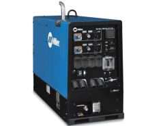 Big Blue 800 Duo Air Pak 907752, soldadora diesel T4F potente con compresor de aire para aplicaciones de doble operador.
