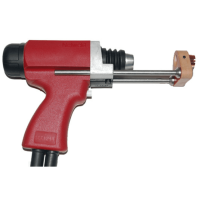 Pistola de soldadura de pernos por arco estirado Nelson NS40 SD, diseñada para soldar pernos de 16 mm de diámetro y mayores, ofreciendo un rendimiento eficiente y duradero.